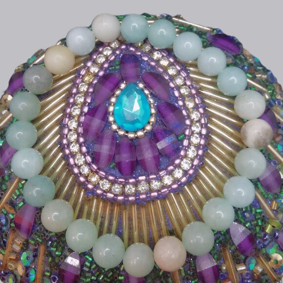 Amazonite Beaded Bracelet 8mm Gemstones Handmade Unisex Stretch Stackable NEW - Picture 9 of 10